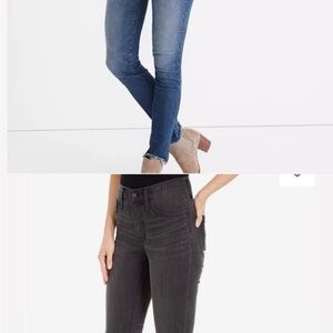 Bundle of 2 Madewell Jeans